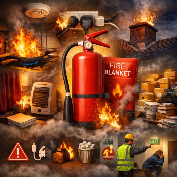 Common Fire Hazards & How to Prevent Them