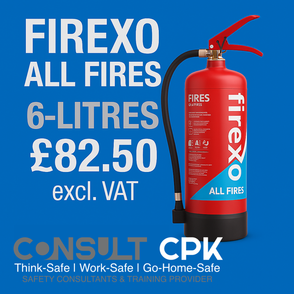 Firexo 6 Litre Fire Extinguisher
