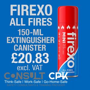 Firexo Mini Fire Extinguisher (150ml)