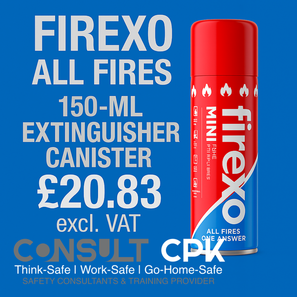 Firexo Mini Fire Extinguisher (150ml)