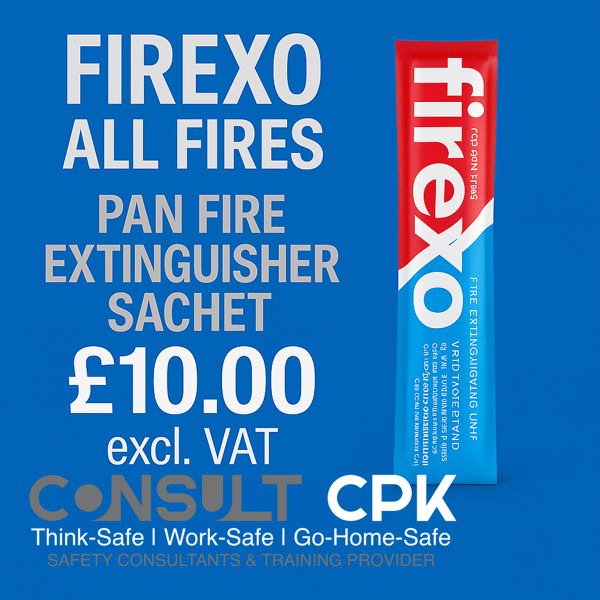 Firexo Pan Fire Extinguisher Sachet